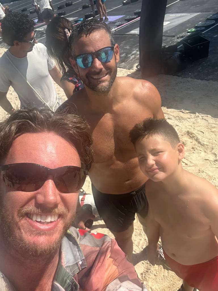 Glen Bradford, David Suarez, and Zev at Wodapalooza Miami Beach