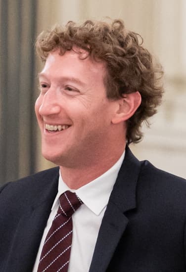 Photo of Mark Zuckerberg, Meta — ranked #3 billionaire with a net worth of $202B