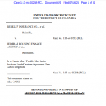 Fannie/Freddie Consolidated Class Action